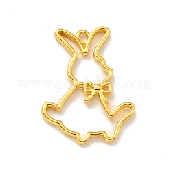 Alloy Open Back Bezel Pendants&nbsp;FIND-E030-01G