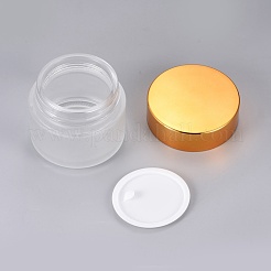 Frosted Glass Cosmetics Cream Jar&nbsp;AJEW-WH0096-14