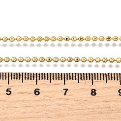 2MM Brass Round Link Chain Necklaces&nbsp;NJEW-M108-19G