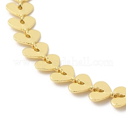 Brass Cobs Chain Necklaces for Women&nbsp;NJEW-G100-02G