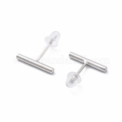 925 Sterling Silver Stud Earrings&nbsp;EJEW-S243-02S
