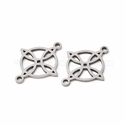 Tarnish Resistant 201 Stainless Steel Connector Charms&nbsp;STAS-K251-087P