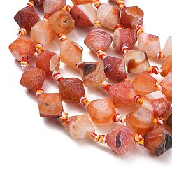 Natural Weathered Agate Beads Strands&nbsp;G-A321-G02-01
