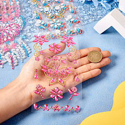 14Sheets 14 Colors Plastic Sticker&nbsp;FIND-TA0005-03