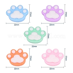 Opaque Flatback Resin Cabochons Accessories&nbsp;RESI-CJ0001-127