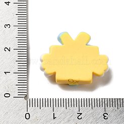 バレンタインデーのテーマの不透明樹脂デコデンカボション  ボックス  21.5x27x7.5mm&nbsp;LS-RESI-G092-01C