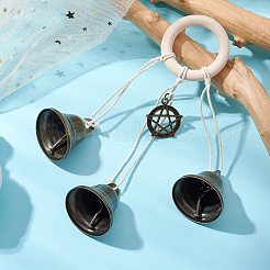 Iron Bell Pendant Decoration&nbsp;HJEW-JM02481