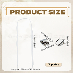 3 Pairs Polycotton Cord Shoelace&nbsp;AJEW-LP0008-20