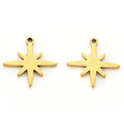 PVD Vacuum Plating 304 Stainless Steel Pendants&nbsp;X-STAS-N092-37G