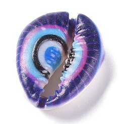 天然カウリーシェルビーズ  穴なし/ドリルなし  混合スタイル  ミックスカラー  13.5~28.5x8~18x5~13.5mm&nbsp;BSHE-XCP0001-04