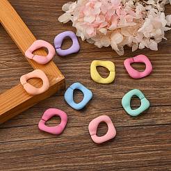 Rubberized Style Acrylic Linking Rings&nbsp;MACR-T041-02A