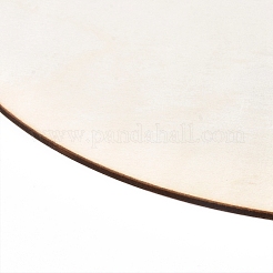 Flat Round Shape Unfinished Wood Slices&nbsp;DIY-WH0162-38