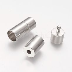 真鍮製バヨネット留め金  プラチナカラー  21x9.5mm  穴：8mm&nbsp;KK646-1