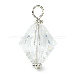 Acrylic Pendant with Iron Flat Head Pins&nbsp;PALLOY-JF02248-01