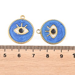 304 Stainless Steel Enamel Pendants&nbsp;STAS-K293-14G-02
