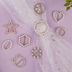 9Pcs 9 Style Alloy Buckles&nbsp;DIY-SZ0008-39