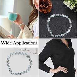 400Pcs 8 Colors Electroplate Glass Beads&nbsp;GLAA-CJ0002-74