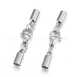 Tarnish Resistant 304 Stainless Steel Lobster Claw Clasps&nbsp;STAS-P146-A11-3.2mm