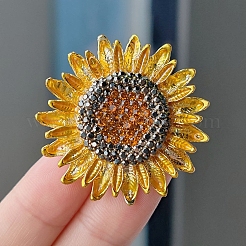Sunflower Enamel Pins&nbsp;PW-WG91DA1-01