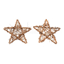 Star Shape Rattan Vine Wreath Garland Decoration&nbsp;DIY-B022-03C