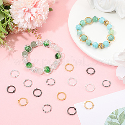 100Pcs 4 Colors Alloy Bead Frame&nbsp;FIND-SC0017-82