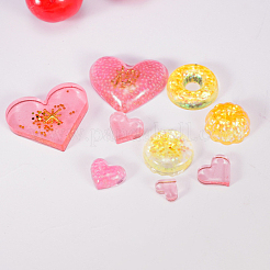 DIY Heart Cabochon Silicone Molds&nbsp;SIMO-PW0001-007