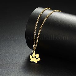 304ステンレスペンダント  連続猫爪チャーム  足跡  12.5x12.5x1.5mm  穴：1.6mm&nbsp;LS-STAS-E501-01G-01