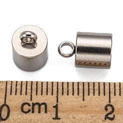 Tarnish Resistant 304 Stainless Steel Cord Ends&nbsp;LS-STAS-E020-7