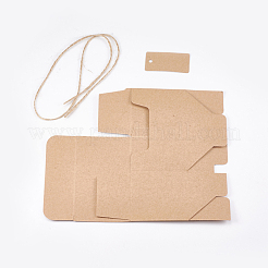 Kraft Paper Gift Box&nbsp;CON-WH0022-04