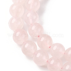 Natural Rose Quartz Beads Strands&nbsp;G-F808-C03-8mm-AA