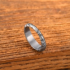 304 Stainless Steel Grooved Finger Rings&nbsp;WG82C99-01