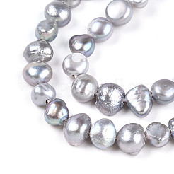 Natural Cultured Freshwater Pearl Beads Strands&nbsp;PEAR-N014-04I
