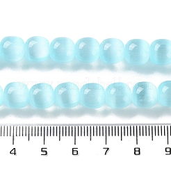 Natural Selenite Beads Strands&nbsp;G-B103-A01-08