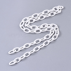 Opaque Acrylic Cable Chains&nbsp;SACR-N010-001K