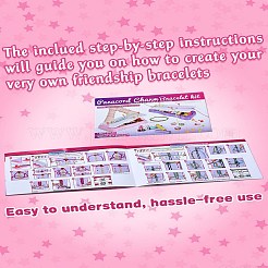 DIY Bracelet Making Kits&nbsp;DIY-YWC0005-06