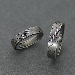 Adjustable Vintage Brass Cuff Open Rings&nbsp;FS-WGF2456-01