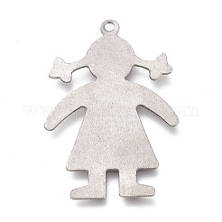 Non-Tarnish 304 Stainless Steel Pendants&nbsp;STAS-H113-09P