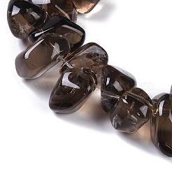Natural Smoky Quartz Beads Strands&nbsp;G-B072-A01-02