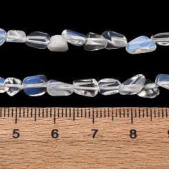 オパールビーズ連売り  ナゲット  5~9x4~6x3~4.5mm  穴：0.7mm  約75~89個/連  15.35''（39cm）〜15.94''（40.5cm）&nbsp;G-I389-A22