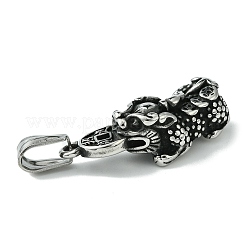 Retro 304 Stainless Steel Pendants&nbsp;STAS-G331-03AS