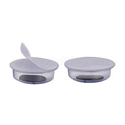 Lack & White Plastic Wiggle Googly Eyes Buttons DIY Scrapbooking Crafts Toy Accessories with Label Paster on Back&nbsp;KY-PH0002-02