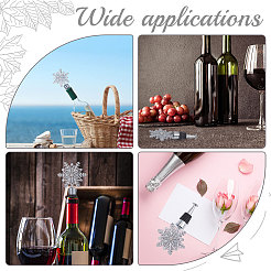 Silicone Wine Bottle Stoppers&nbsp;FIND-WH0152-153
