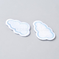 Cloud Computerized Embroidery Cloth Iron On Patches&nbsp;PATC-WH0014-66