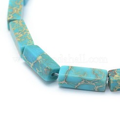 Natural Imperial Jasper Beads Strands&nbsp;G-P391-A04