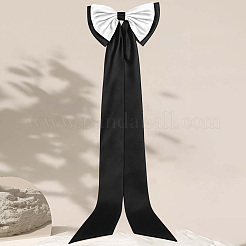 Detachable Polyester Big Bowknot for Garment Wedding Dress Accessories&nbsp;AJEW-WH20020-205G