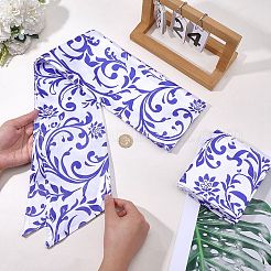 ポリエステルリボン2本  装飾アクセサリー  花  1420x120mm&nbsp;FEPA-WH20008-001