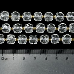 Natural Quartz Crystal Beads Strands&nbsp;G-Q010-A27-01