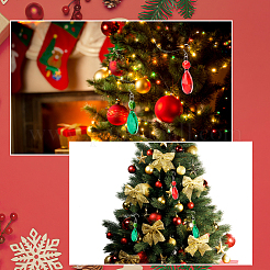 DIY Christmas Themed Cone Suncatcher Making Kits&nbsp;DIY-SP0001-35