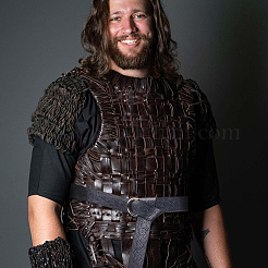 Medieval Viking Imitation Leather Chain Belts for Men&nbsp;AJEW-WH20020-261B