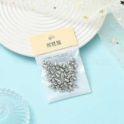 シェグレイス ブラス イヤーナット  弾丸ピアスバックキャッチ  カドミウムフリー＆ニッケルフリー＆鉛フリー  プラチナメッキ  6x5mm  穴：1mm&nbsp;XGR0030P-82P